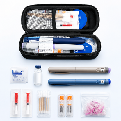 SerinMed™ Sıcaklık Göstergeli İnsülin ve İlaç Taşıma Çantası